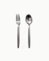 Serving Utensils & Salad Servers-JAZZUPCO-Matte Silver-Tia-Serving Utensils-JAZZUPCO