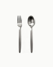 Serving Utensils & Salad Servers-JAZZUPCO-Matte Silver-Tia-Serving Utensils-JAZZUPCO