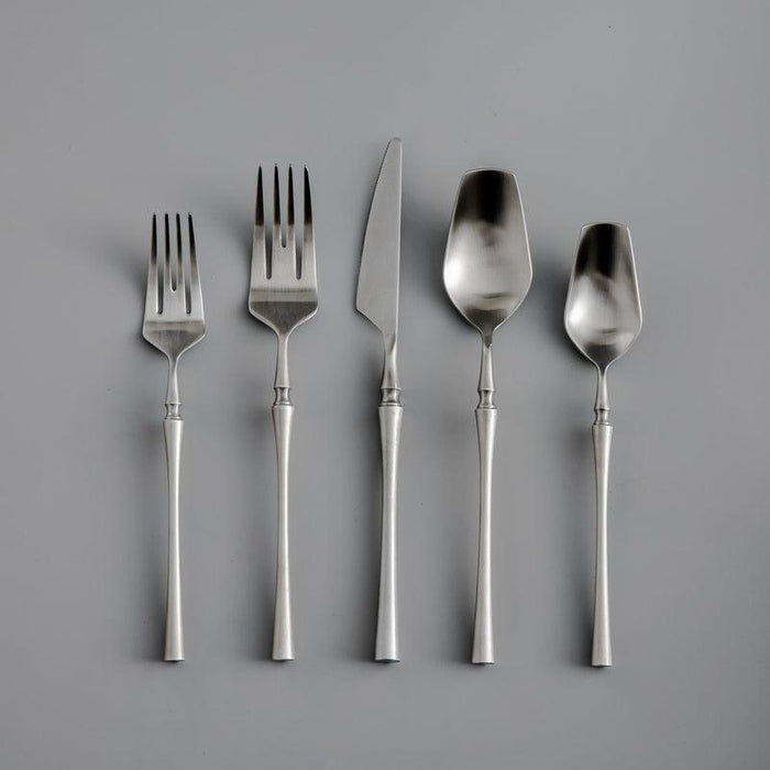 Vatican Flatware-JAZZUP-Matte Silver-4 Person Set (20 Pieces)-JAZZUPCO