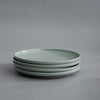 Minimalist Dinnerware-JAZZUPCO-Matte Sage Green-4 x Dinner Plates-JAZZUPCO