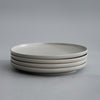 Minimalist Dinnerware-JAZZUPCO-Matte Dove Gray-4 x Dinner Plates-JAZZUPCO