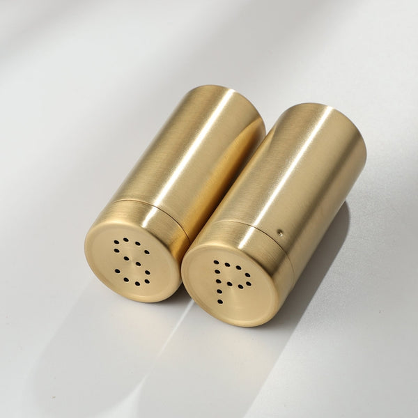 Luxe Gold Salt and Pepper Shaker