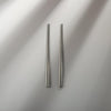 Minimalist/ French Flatware Individual Pieces-JAZZUPCO-Matte Silver-Chopsticks (2 Pairs)-JAZZUPCO