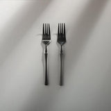 Vatican Flatware Individual Pieces-JAZZUPCO-Matte Black-Dinner Fork (2 Pieces)-JAZZUPCO