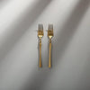 Vatican Flatware Individual Pieces-JAZZUPCO-Matte Gold-Salad Fork (2 Pieces)-JAZZUPCO